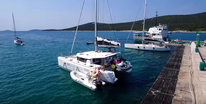 SailCity Guests Experience Croatia Onboard Lagoon 39 (VERTIGO)
