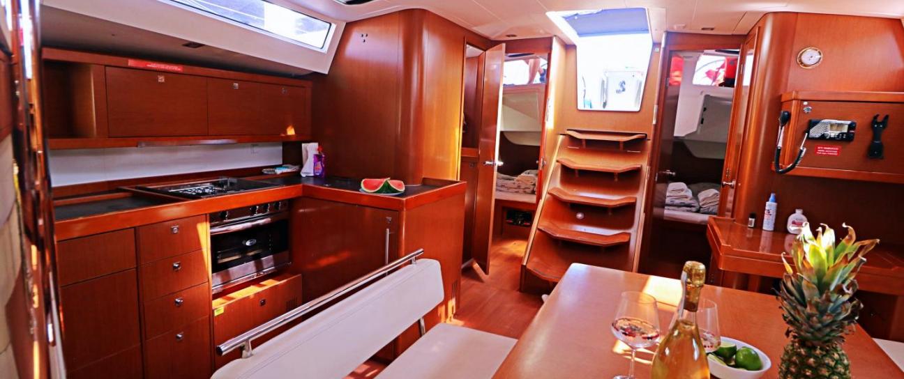 Oceanis 48 / Nabucco: Forward Cabin #1 (Cabin Charter - 2 pax) Fully Crewed, ALL EXPENSES (2015)