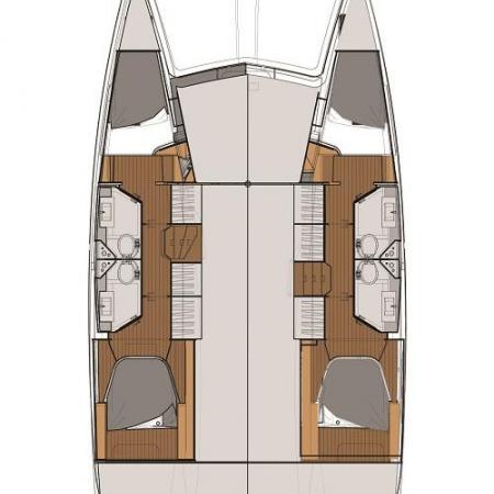 Simbolična fotografija: Fountaine Pajot Lucia 40 - 4 cab. / Valeriia (2017)