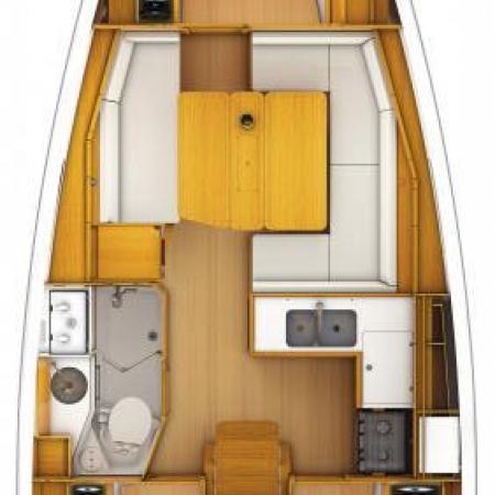 Simbolična fotografija: Sun Odyssey 389 / MoElli (2020)