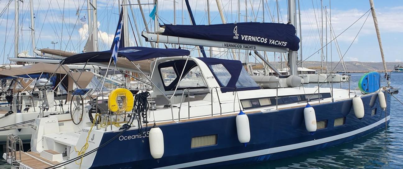 Oceanis 55 / LUCKY TRADER (generator, air condition, premium blue hull, 1 SUP free of charge) (2015)