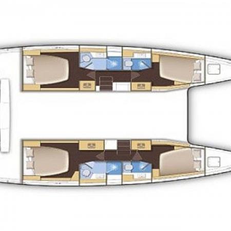 Lagoon 42 (A/C, Watermaker, Gen)_12 / ORSA (AC/Gen/W.Maker (2022)