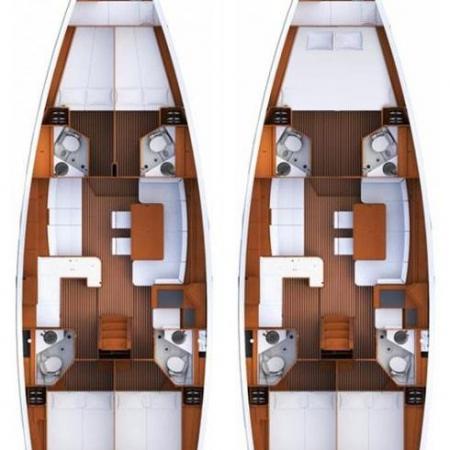 Jeanneau 53 - 4 + 1 cab. / Trinity (2013)