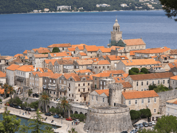 Old Croatian Town by the Sea